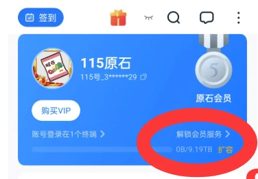 115账号9-10TB空间盘永久空间大约=10000GB（1万GB）无证货不多了出完没有了