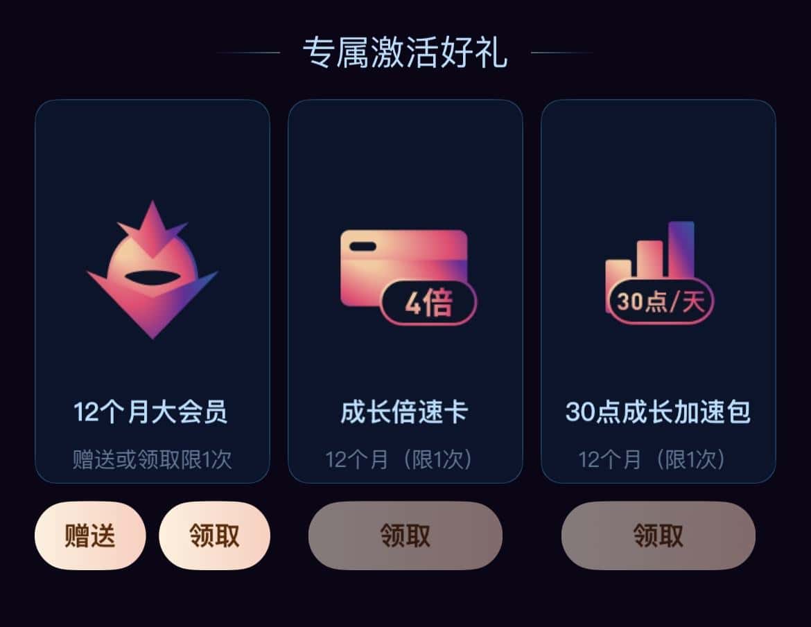 拍一年大会员