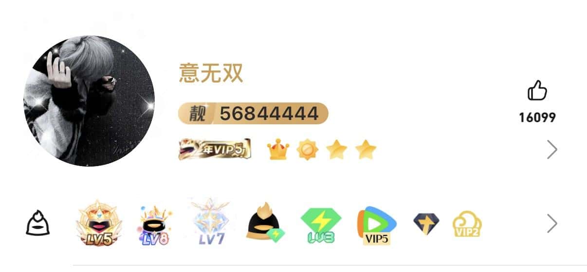 拍卖0违规5A黄金靓56844444可以绑V一切可用
