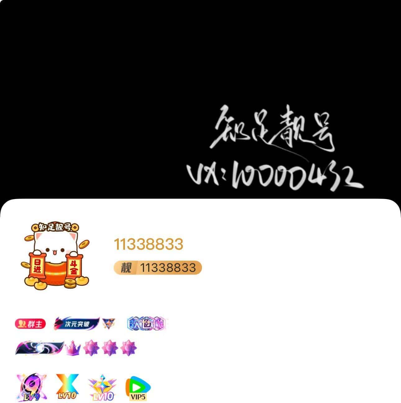 拍卖极品业务类型11338833黄金靓三星大会9双三星腾讯5带100个群